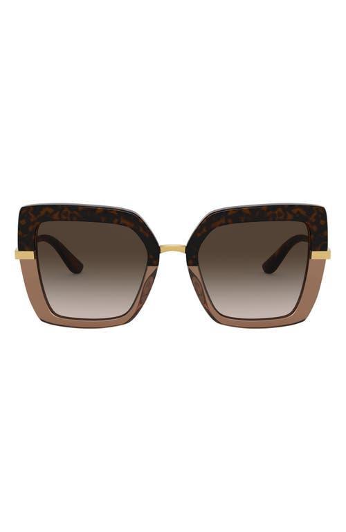 Dolce  Gabbana DG4373 52mm Square Statement Sunglasses Product Image