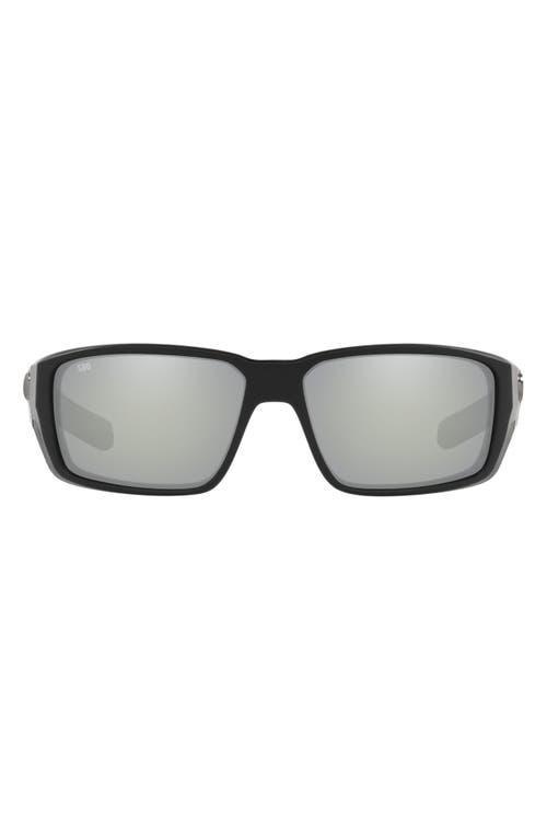 Costa Mens Fantail Pro 580g 60mm Polarized Wrap Sunglasses Product Image