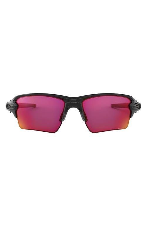 Oakley Mens OO9188 Flak 2.0 XL 59mm Rectangle Sunglasses - Polished White/Prizm Field Product Image