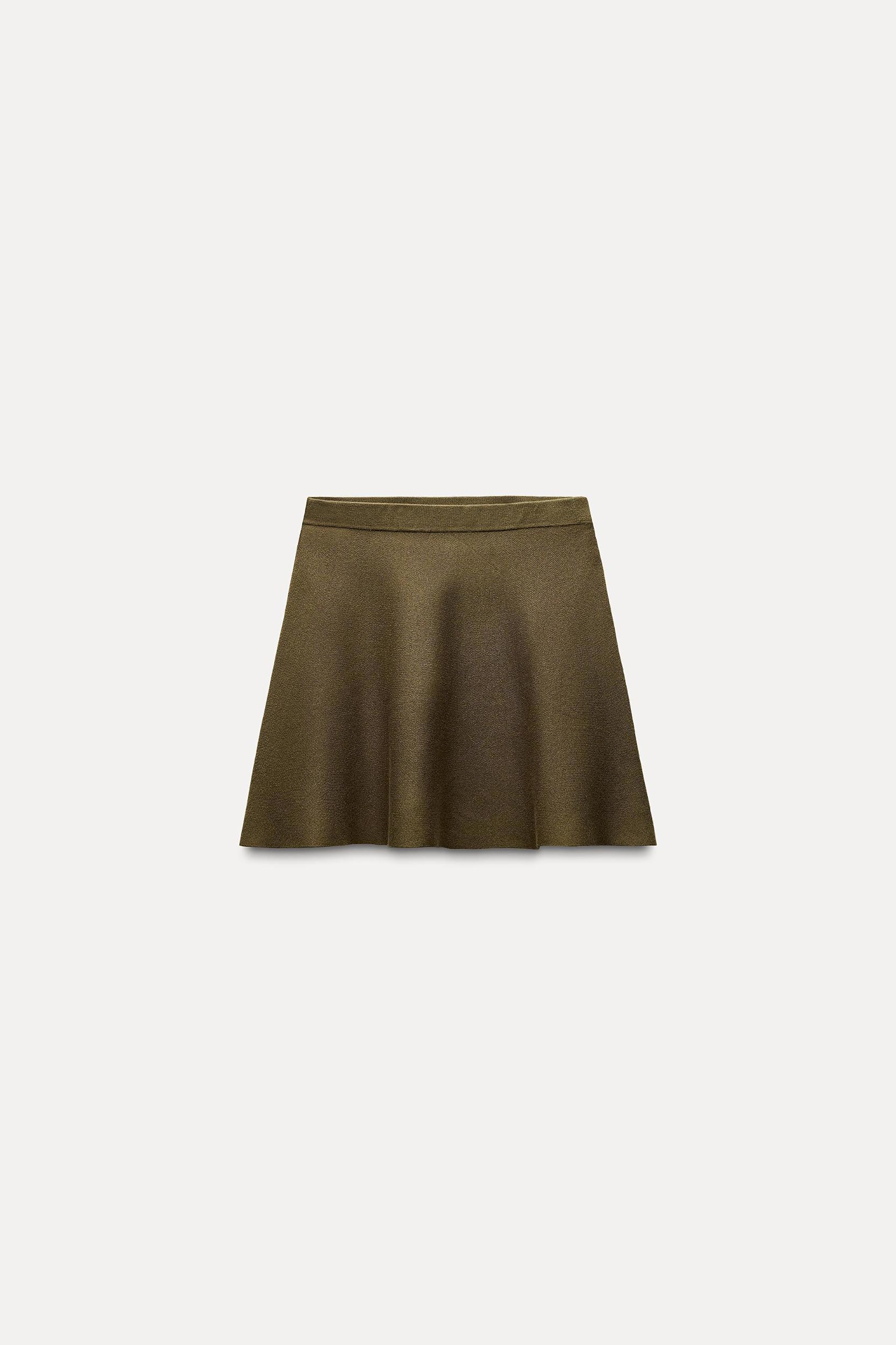 KNIT MINI SKIRT Product Image