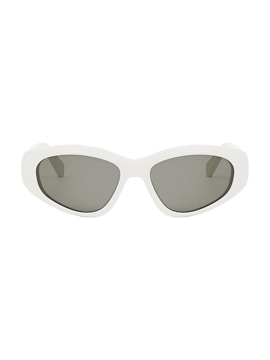Mens Monochroms 57MM Geometric Sunglasses Product Image