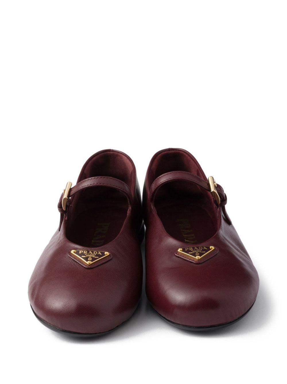 leather ballet flats Product Image