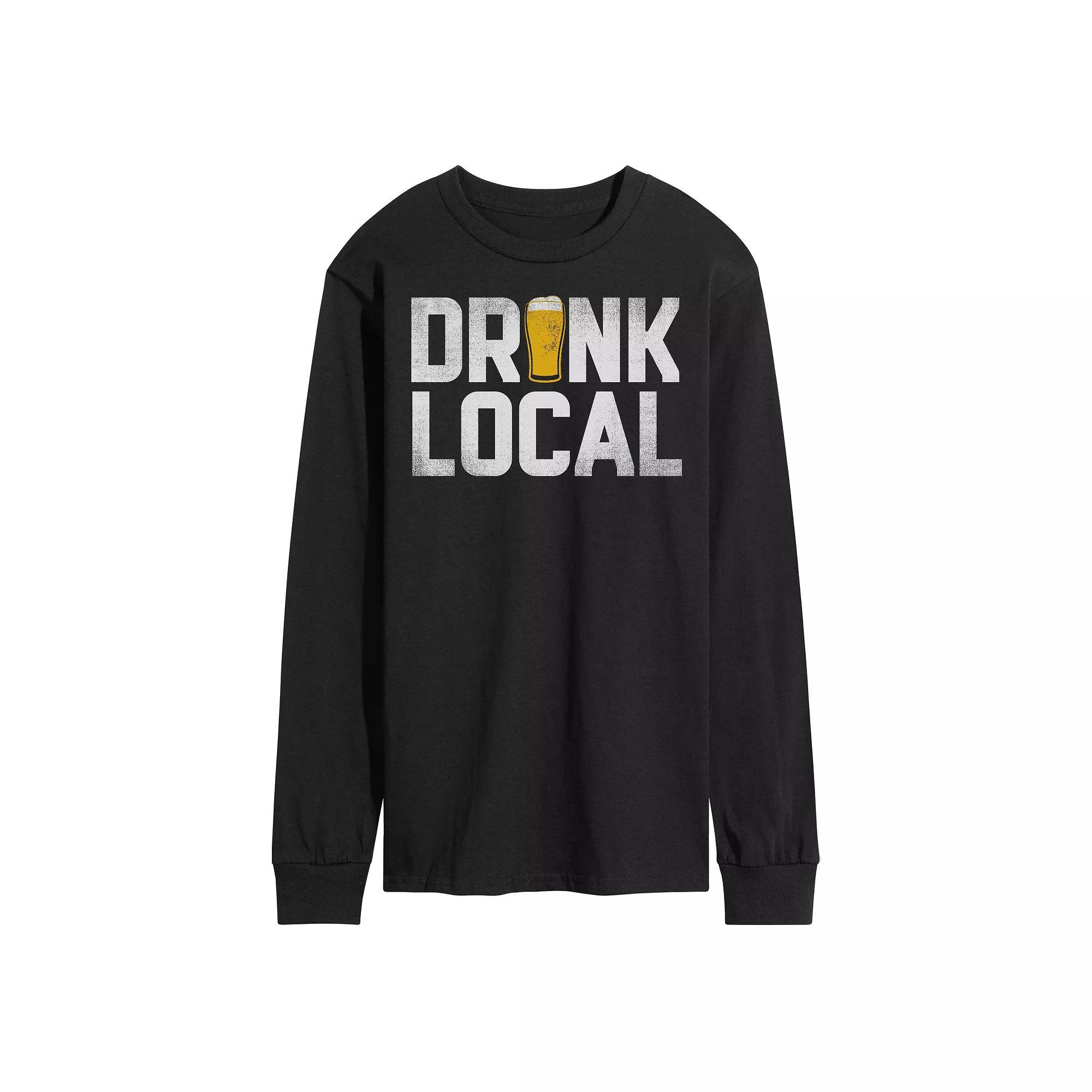 Mens Drink Local Graphic Tee Product Image