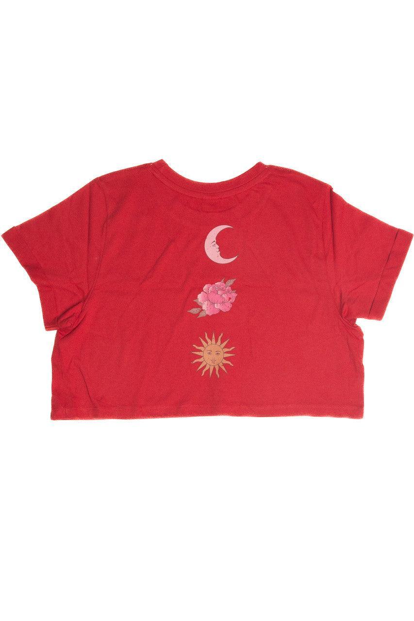 Follow Your Heart Crop Shirt Product Image