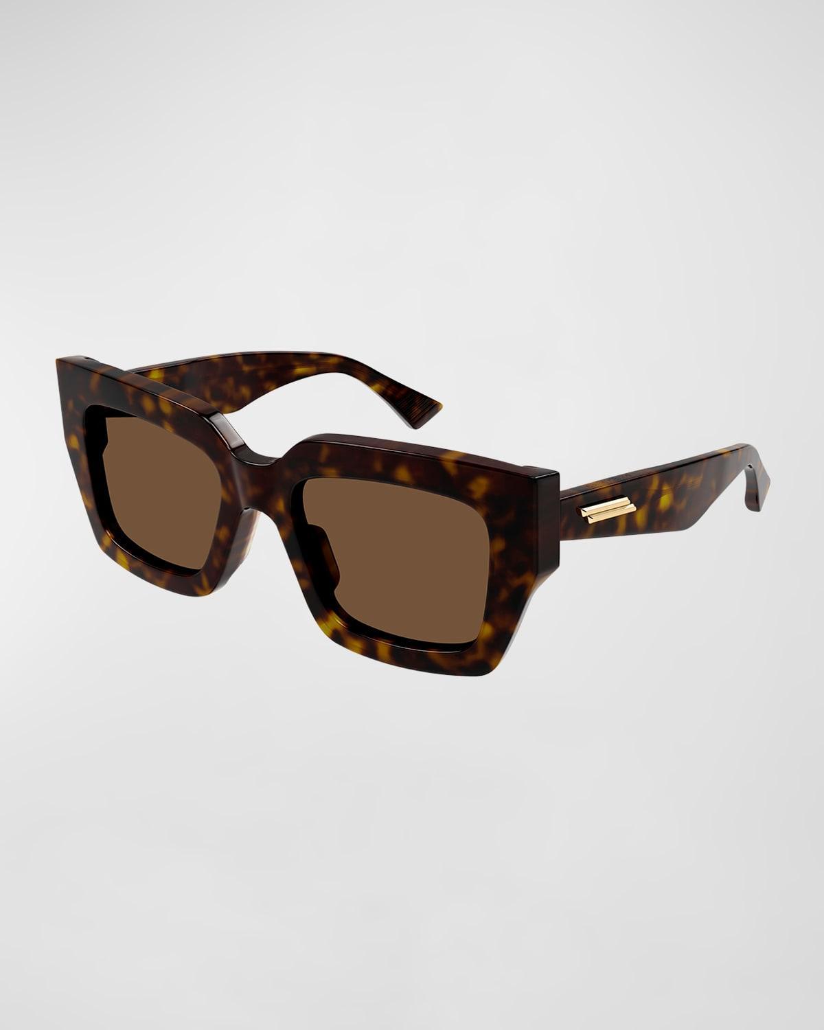 Color-Block GG Injection Plastic Cat-Eye Sunglasses Product Image