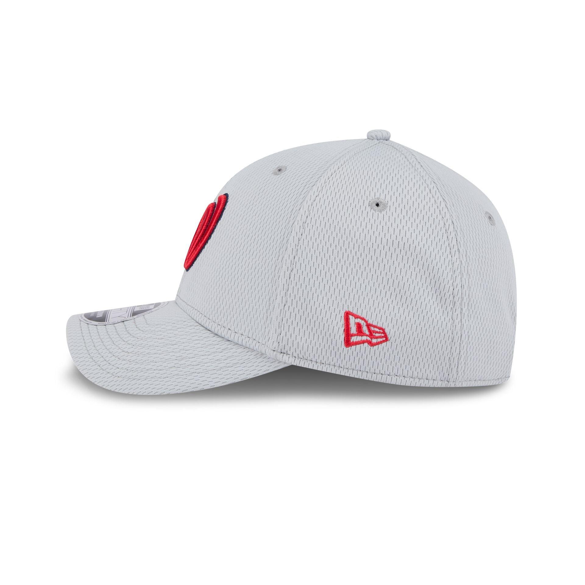 Washington Nationals 2025 Clubhouse Gray 9FORTY M-Crown Snapback Hat Male Product Image