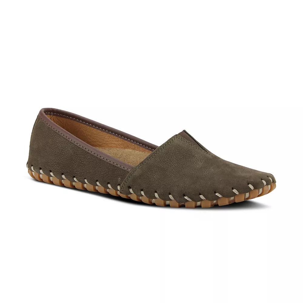 Spring Step Kathaleta Women's Loafers, Size: 37, Camel Suede Product Image