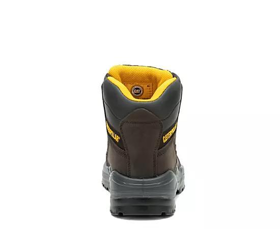 Caterpillar Striver Men's Steel Toe Leather Work Boots, Size: 12 Medium, Brown Product Image