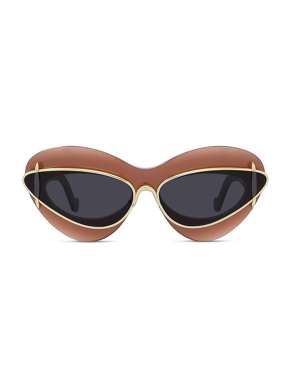 Loewe Double Frame Cat Eye Sunglasses, 67mm Product Image