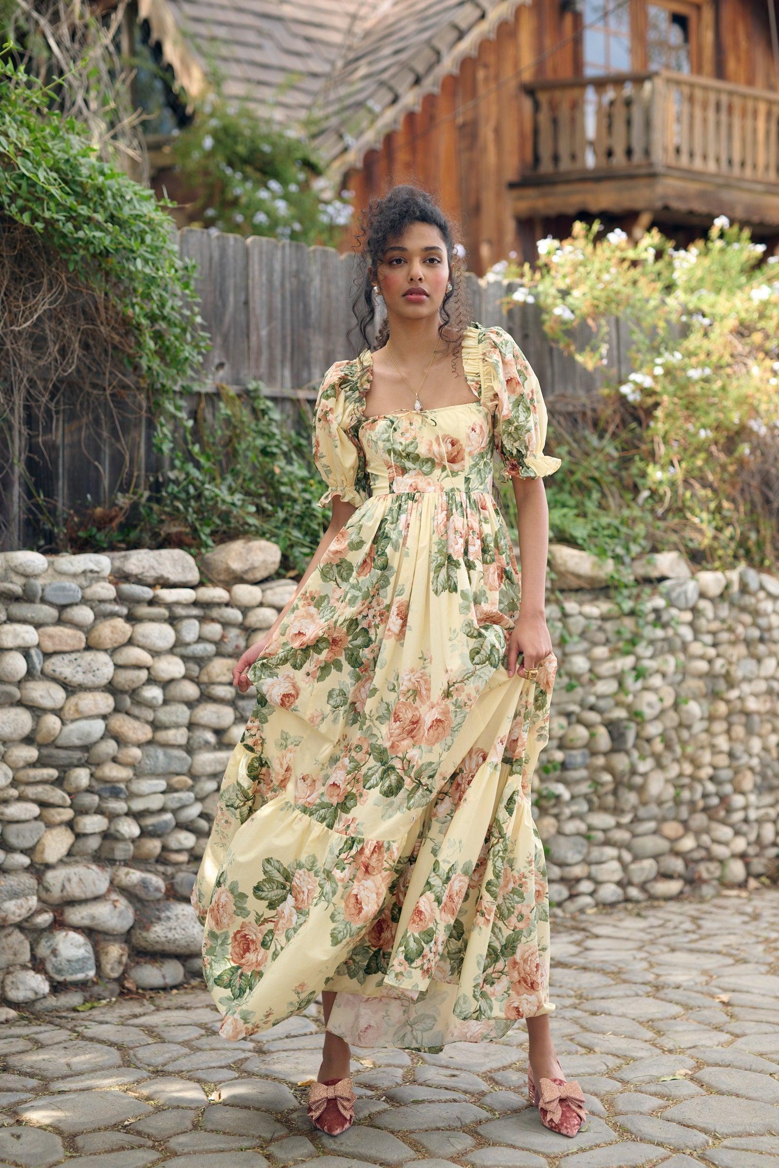 The Butter Rose Terrace Gown Product Image