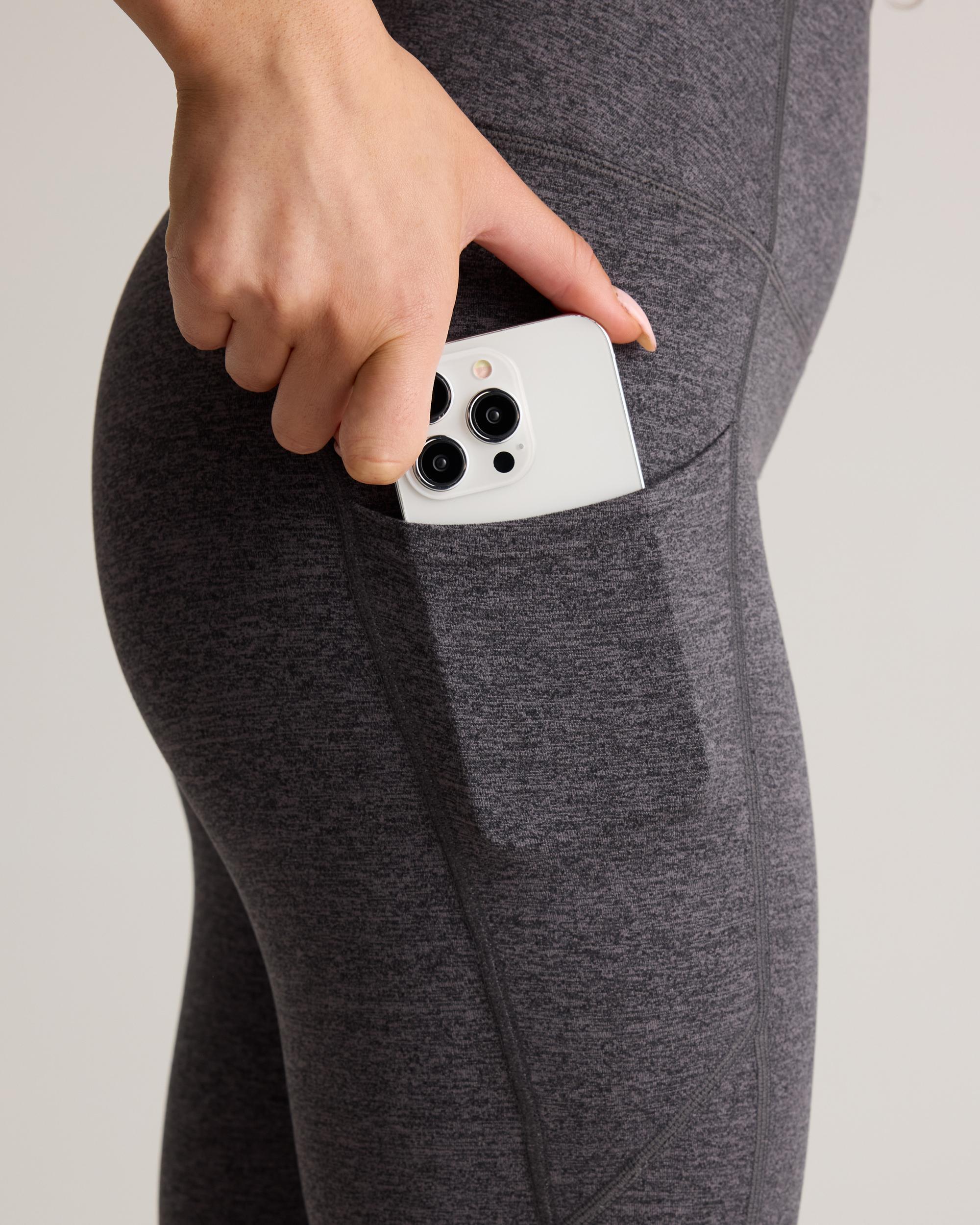 Quince | Women's Ultra-Soft High-Rise Pocket Legging Nylon/Spandex Product Image