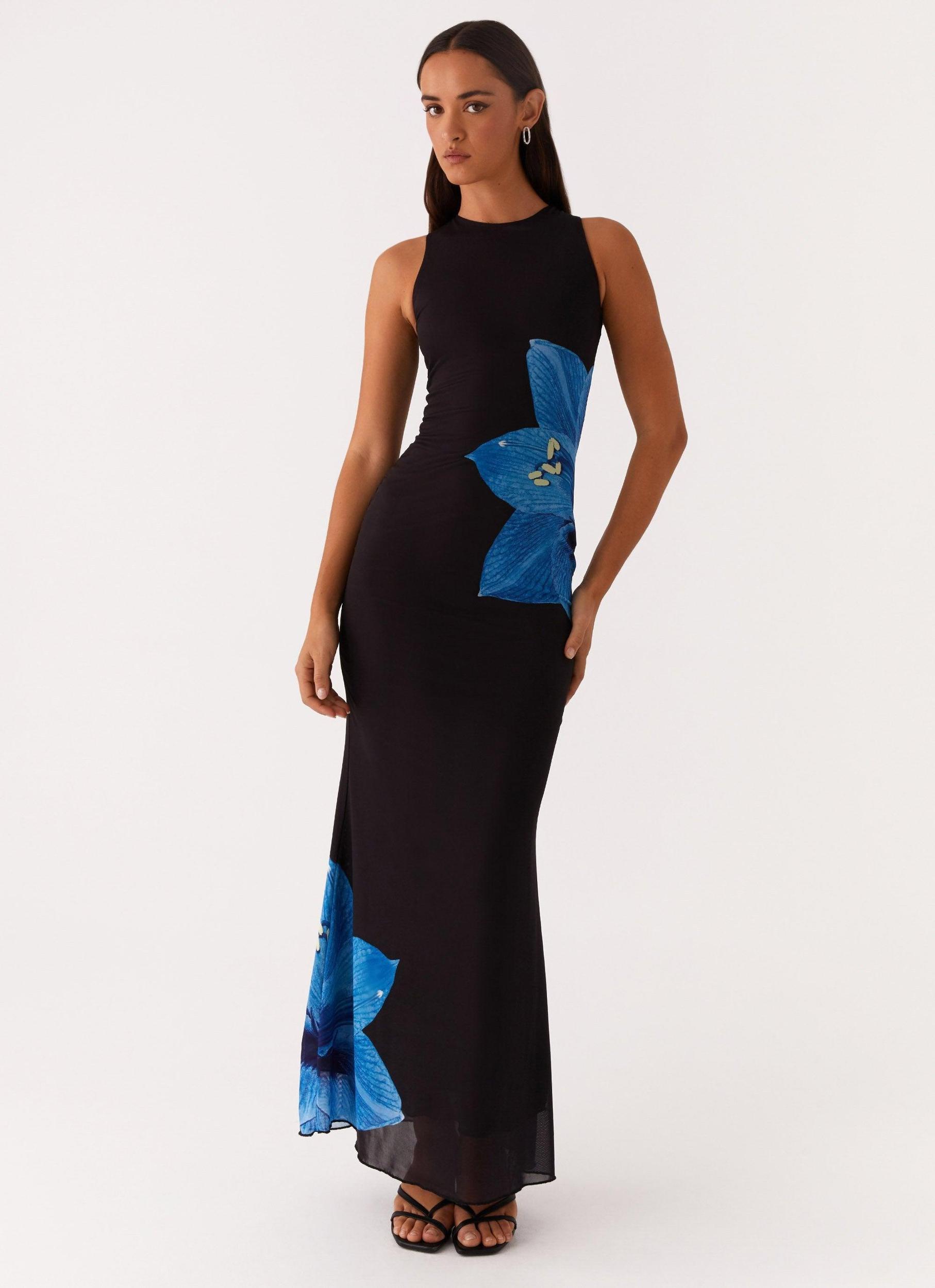 Manhattan Nights Maxi Dress - Black Product Image