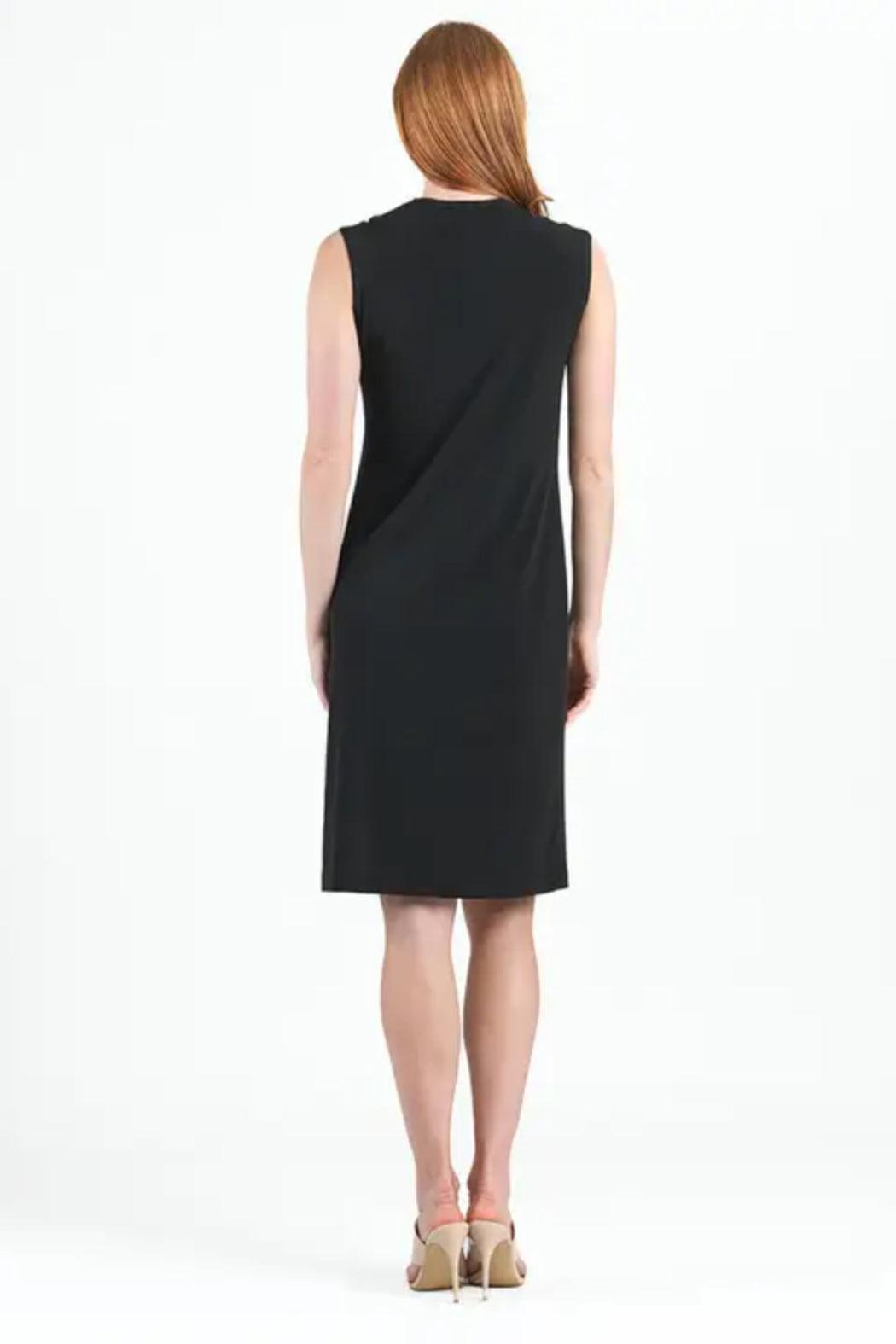 Sleeveless Ruched Midi Dress Product Image