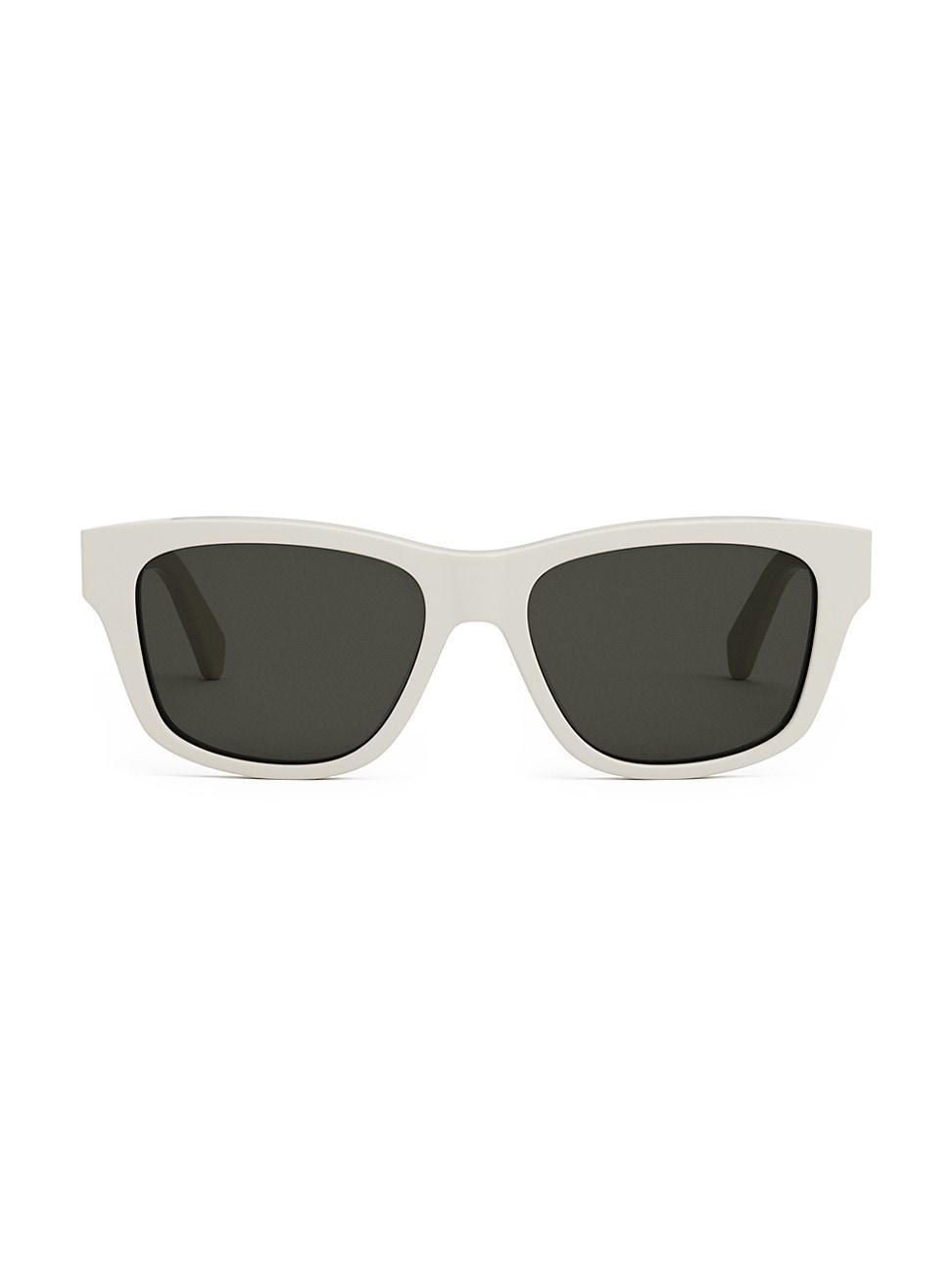 Mens Rectangular Wayfarer Sunglasses Product Image