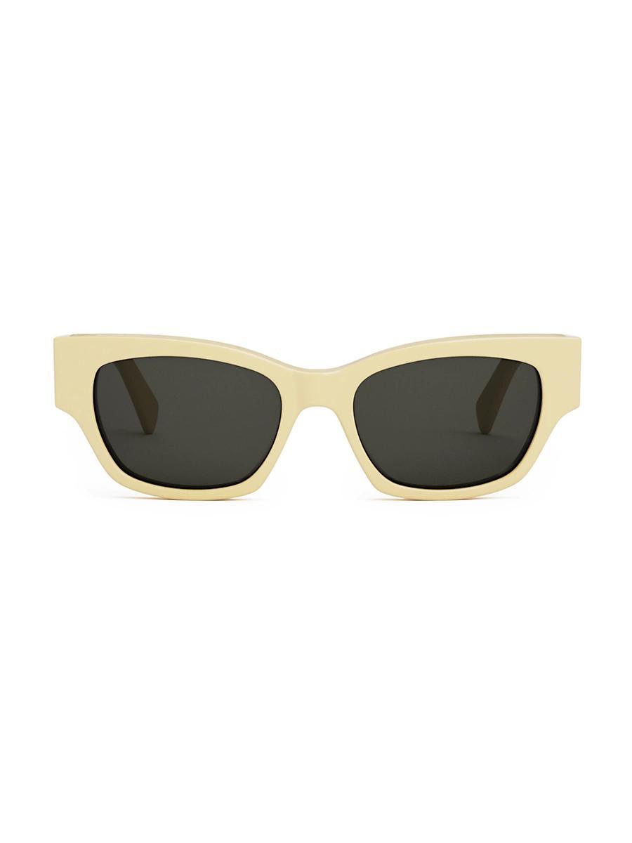 Rectangle Acetate Sunglasses Product Image