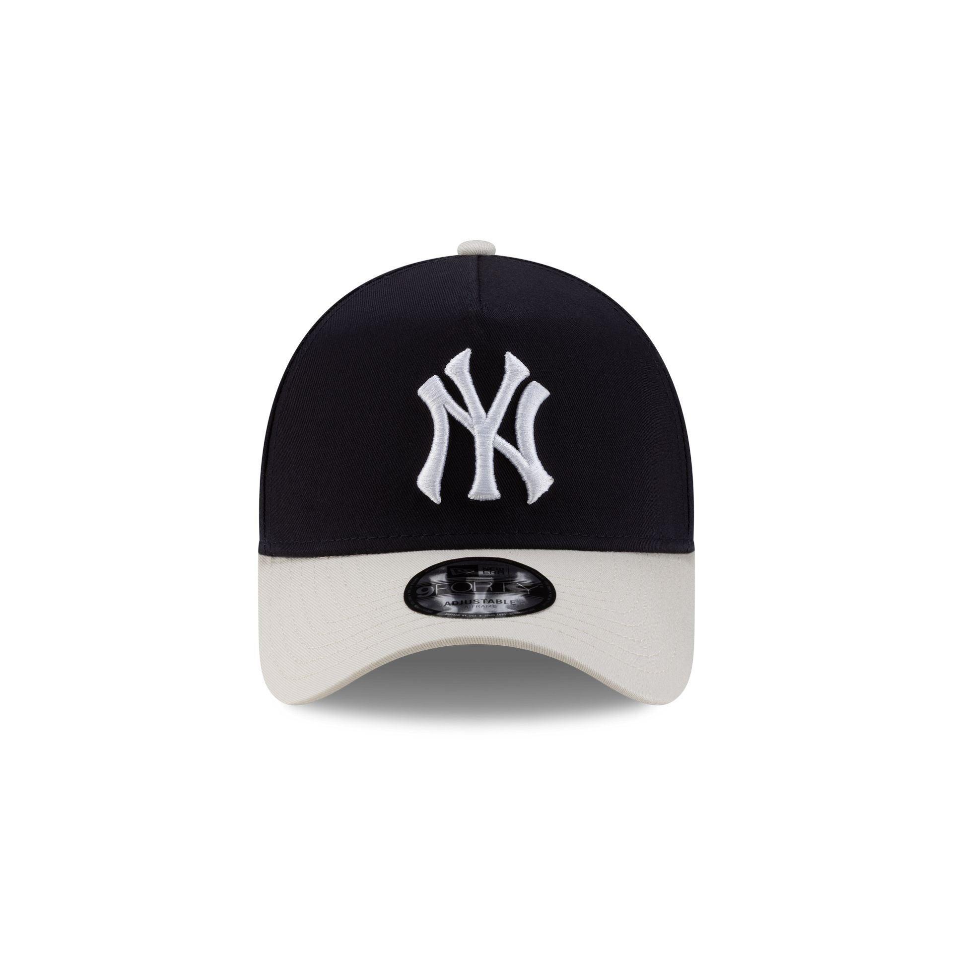 Siegelman Stable x New York Yankees Gray Visor 9FORTY A-Frame Snapback Hat Male Product Image