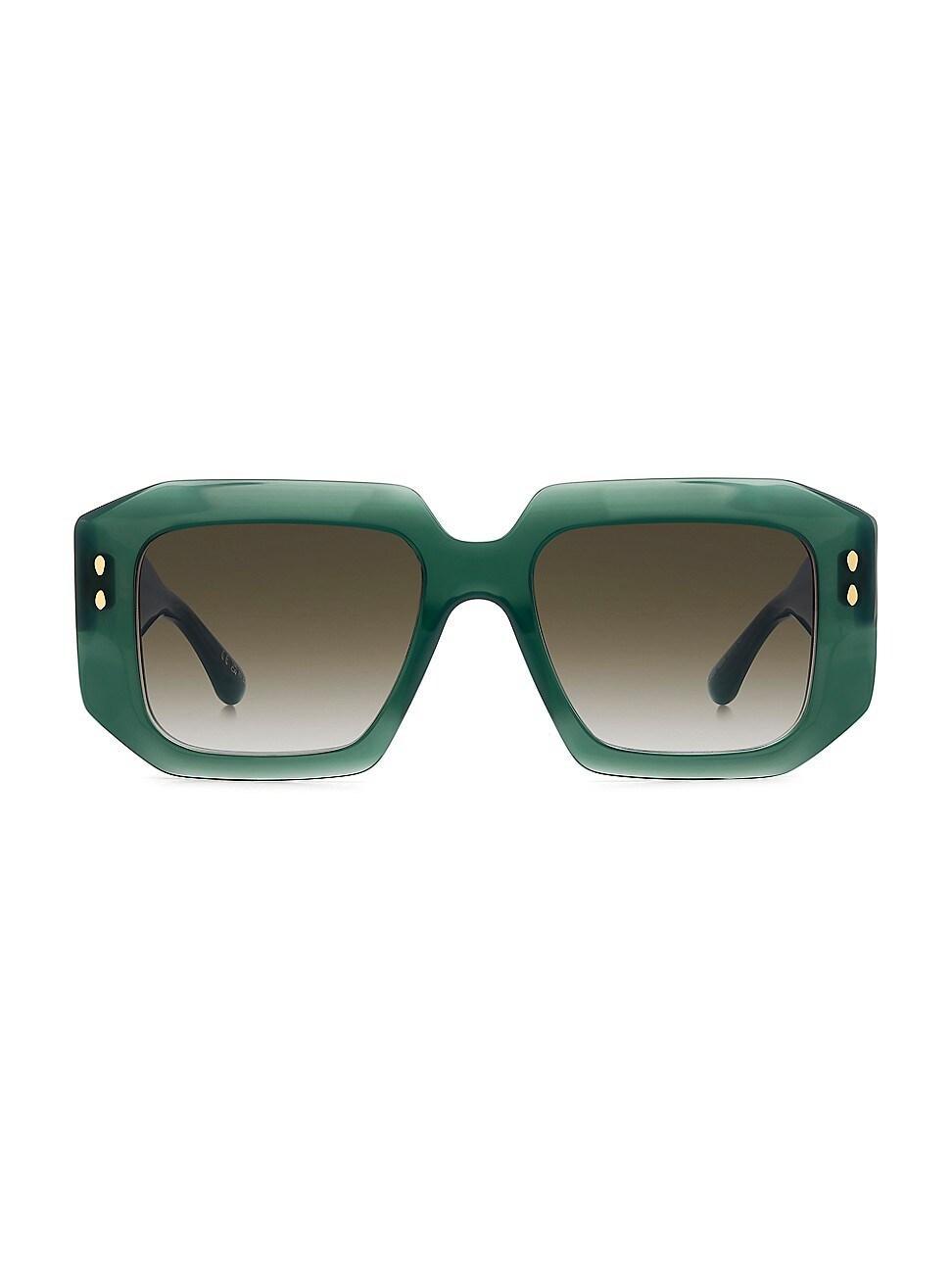 Gradient Acetate Square Sunglasses Product Image