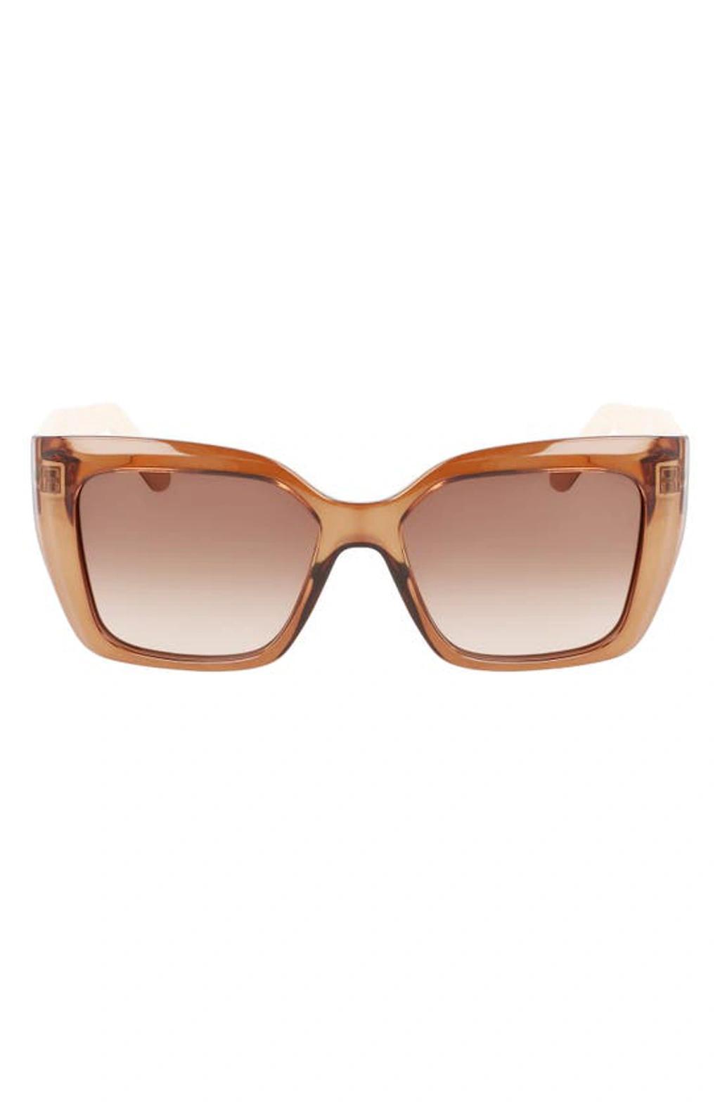 Salvatore Ferragamo Square Sunglasses, 55mm Product Image
