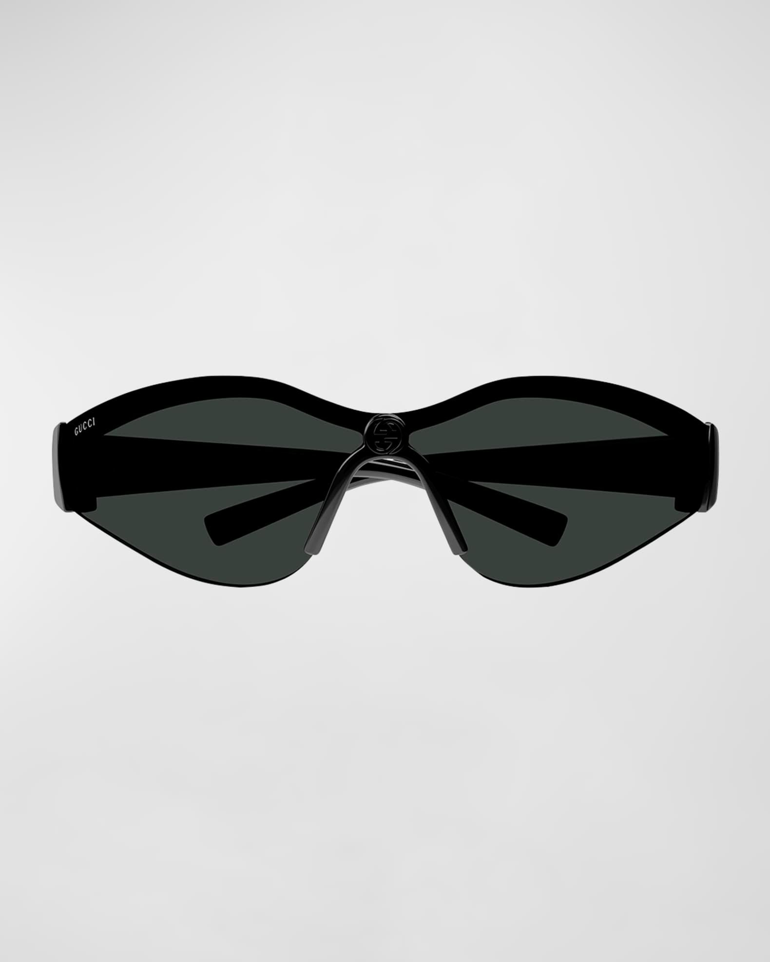 Logo Plastic Shield Sunglasses  Product Image