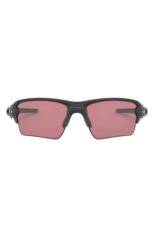 Oakley Mens OO9188 Flak 2.0 XL 59mm Rectangle Sunglasses - Polished White/Prizm Field Product Image