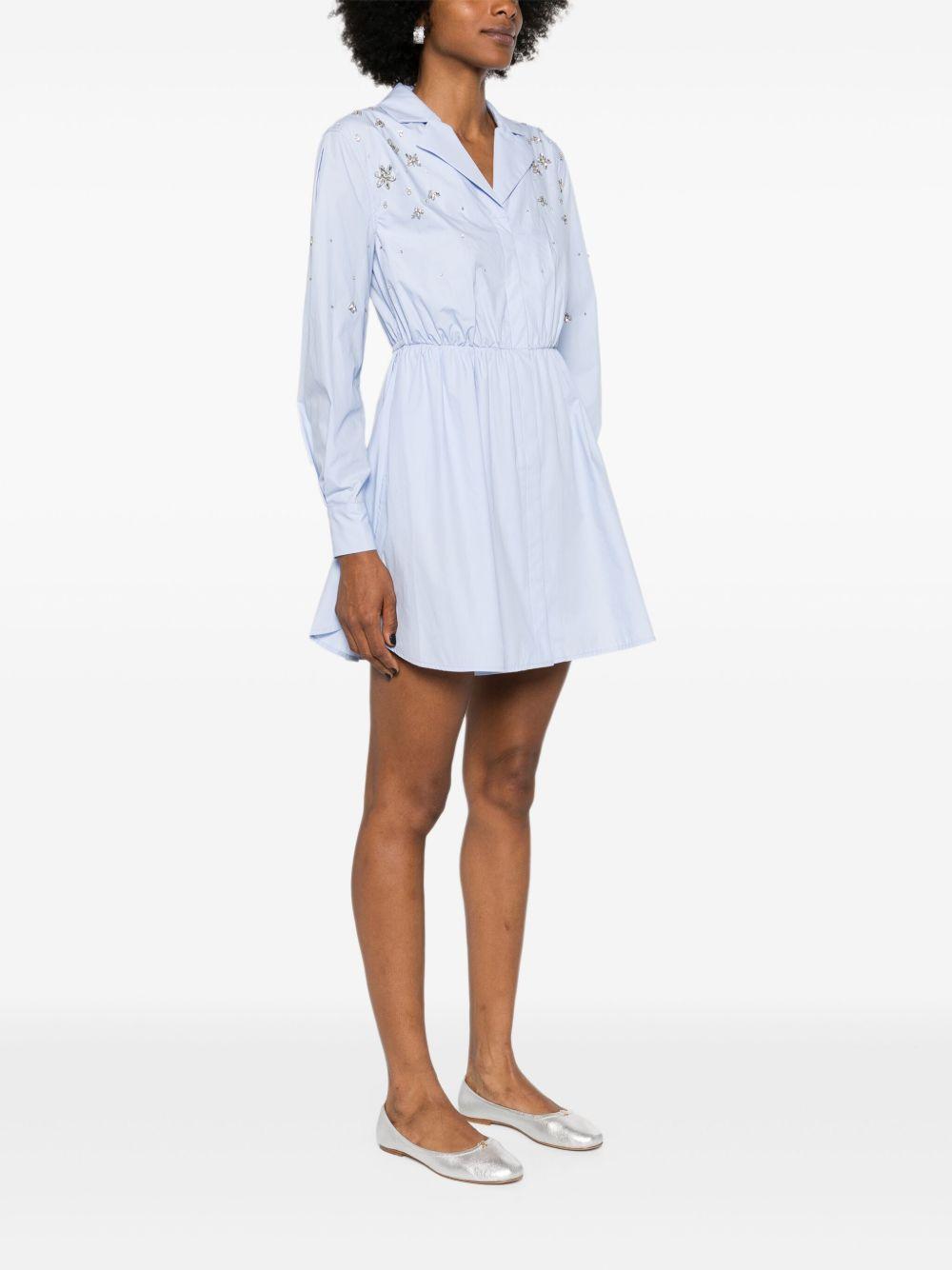 crystal-embellished shirtdress Product Image