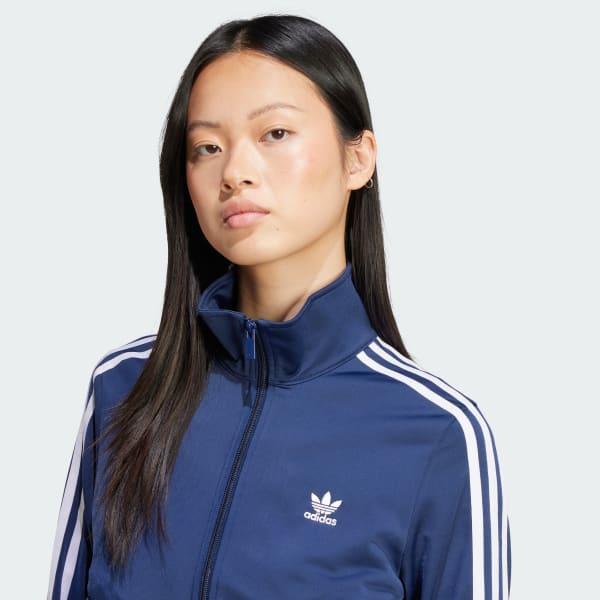 adidas Adicolor Classics Firebird Track Jacket Green XS Womens Product Image