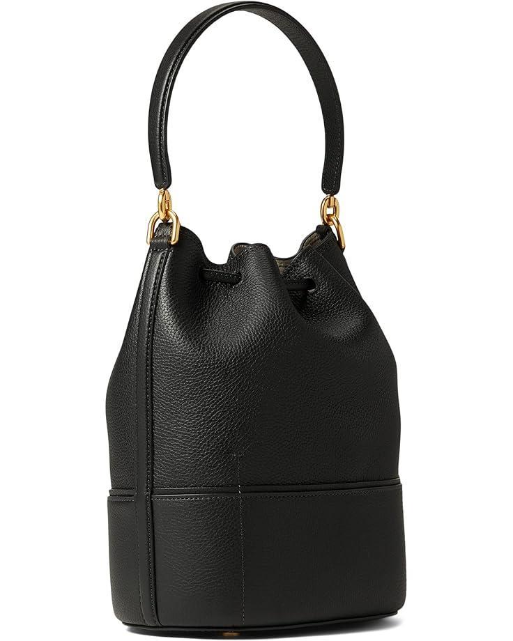 Deco Pebbled Leather Large Shoulder Bag Product Image