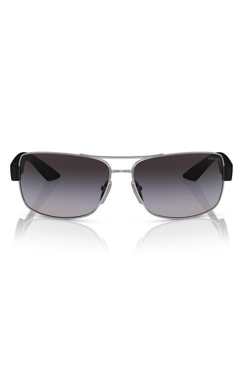Mens 65MM 50ZS Pillow Sunglasses Product Image