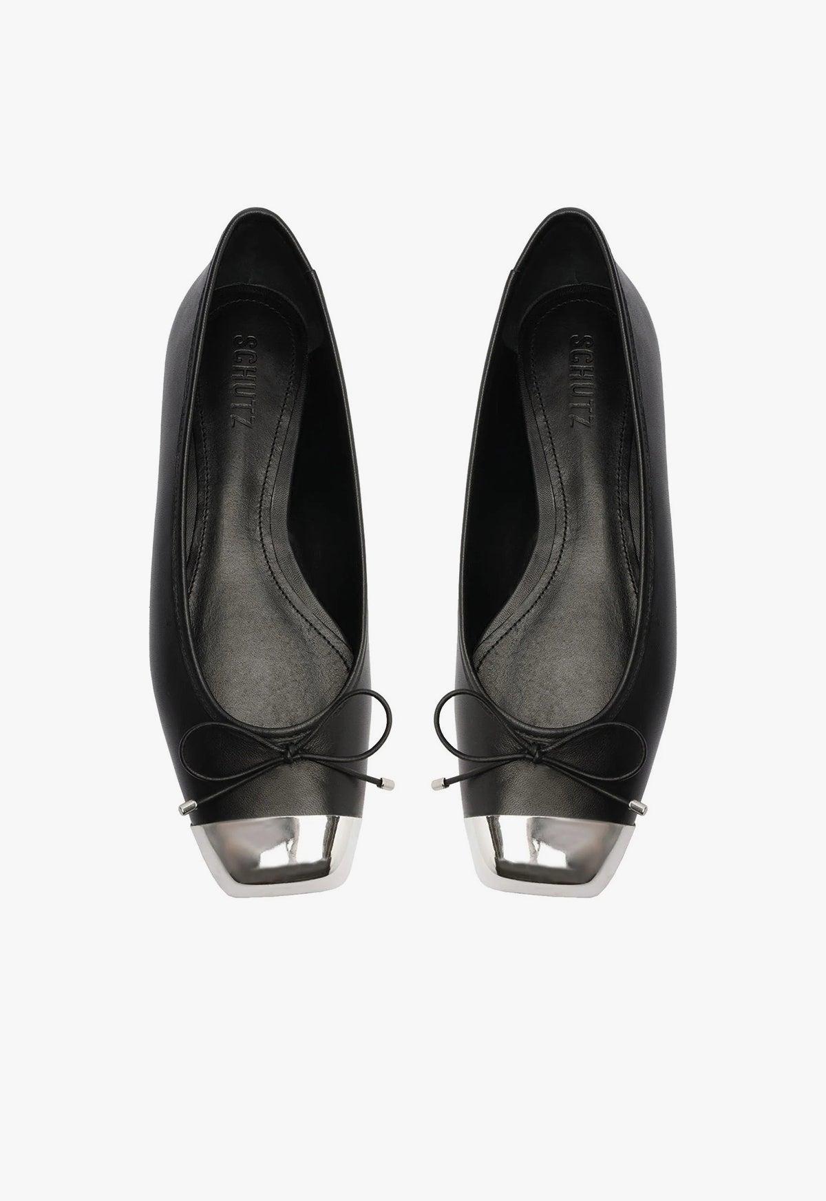 Sae Cap Toe Leather Flat Product Image