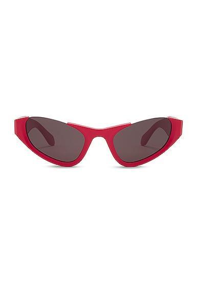 Semi-Rimmed Acetate Cat-Eye Sunglasses Product Image