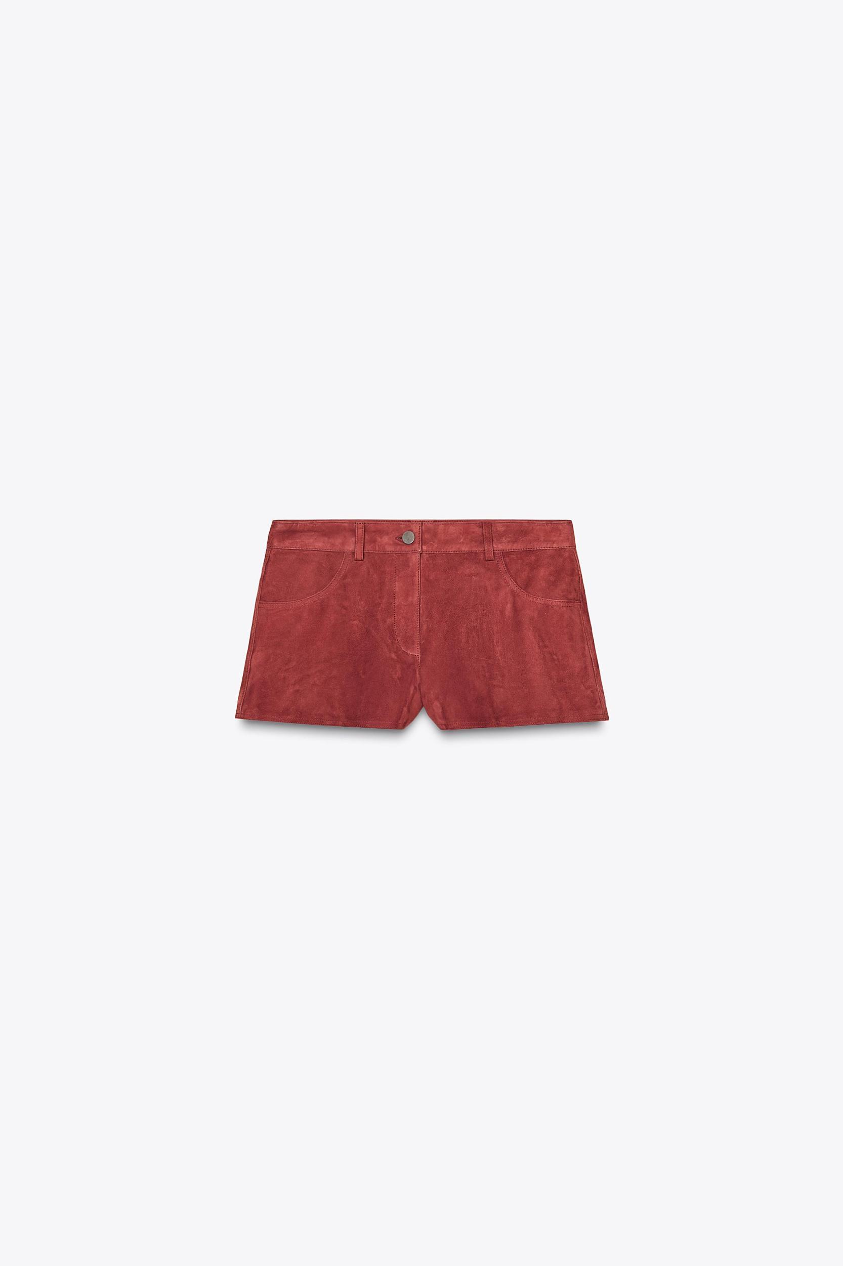 ZW COLLECTION LIMITED EDITION 100% LEATHER SHORTS Product Image