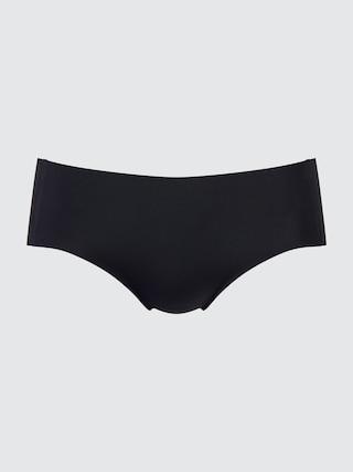 Womens AIRism Ultra Seamless Hiphuggers Black XL UNIQLO US Product Image