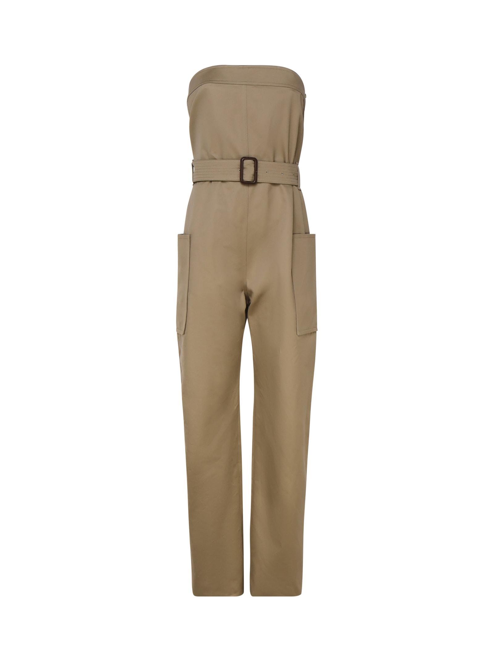 High Waist Wide-Leg Wool Trousers Product Image