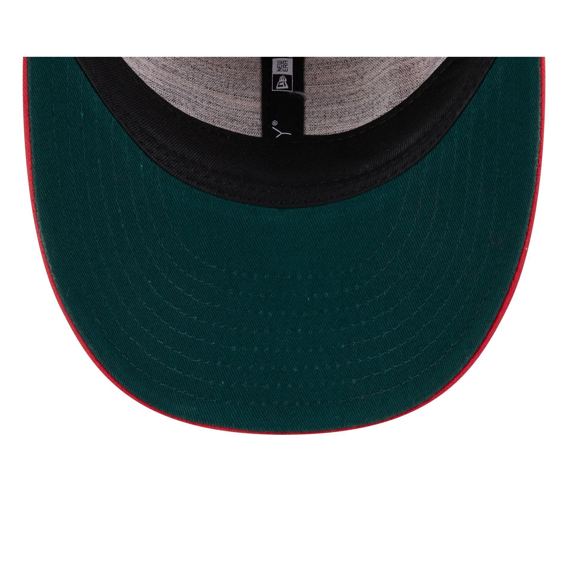 San Francisco 49ers Canvas Felt Retro Crown 9FIFTY Strapback Hat Male Product Image
