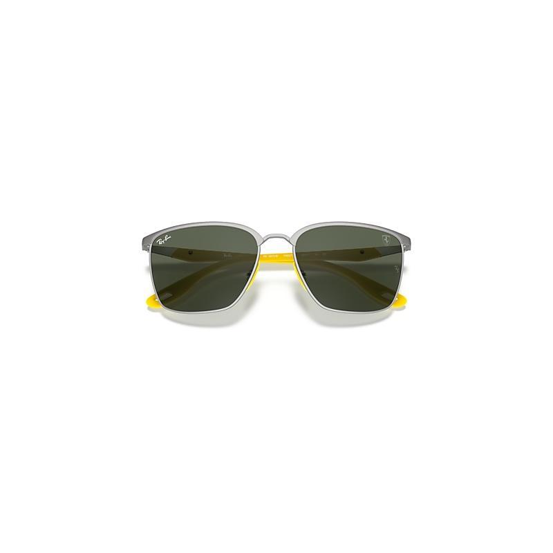 Ray-Ban Rb3673m Scuderia Ferrari Collection Sunglasses Frame Green Lenses Product Image