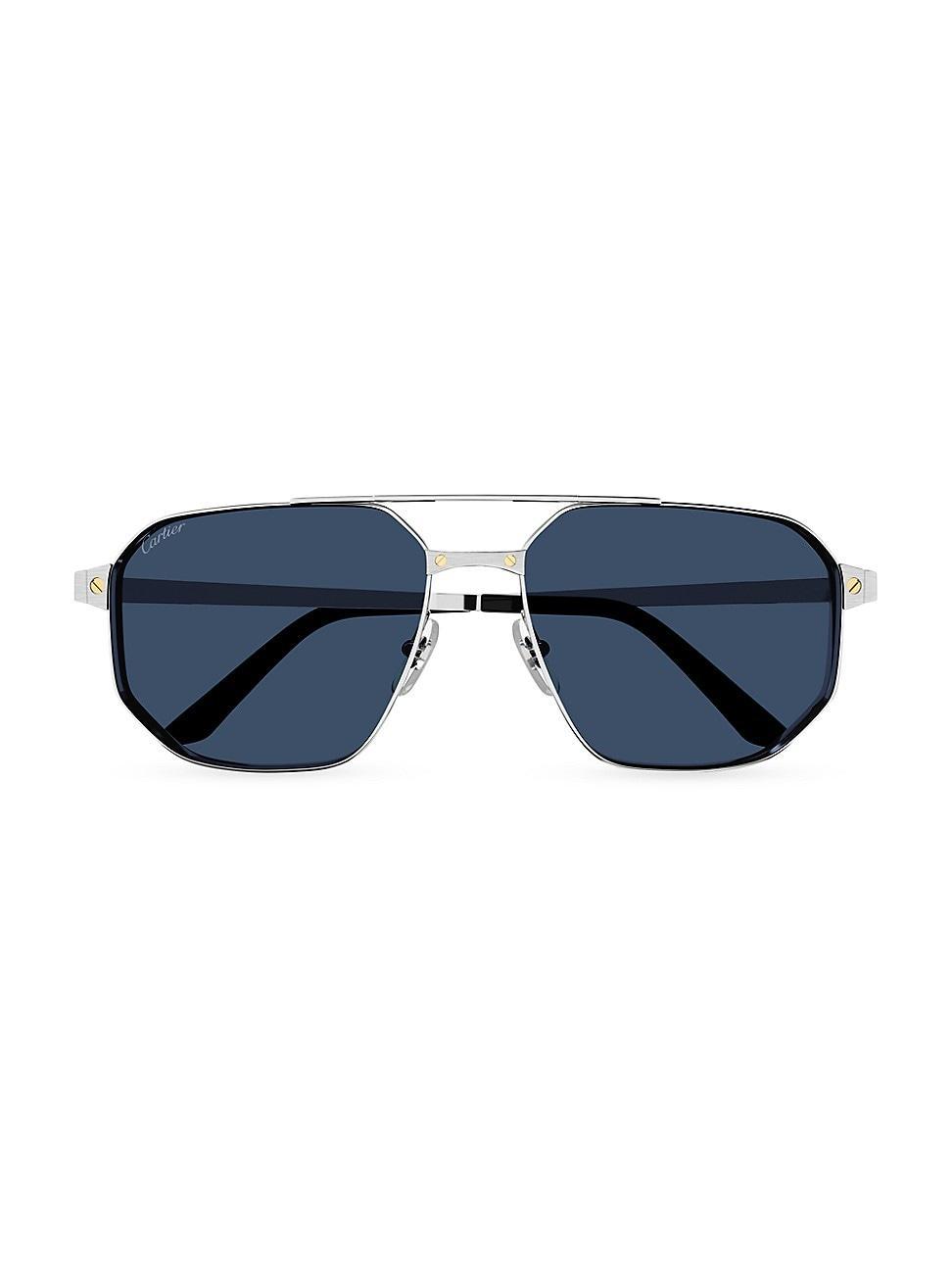 Womens Thickness 54MM Rectangular Sunglasses Product Image