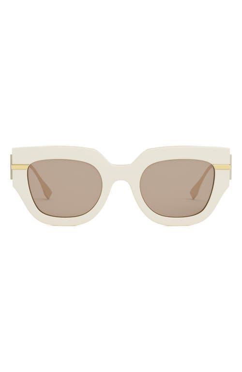 Mens Tonal Logo Acetate Square Sunglasses Product Image