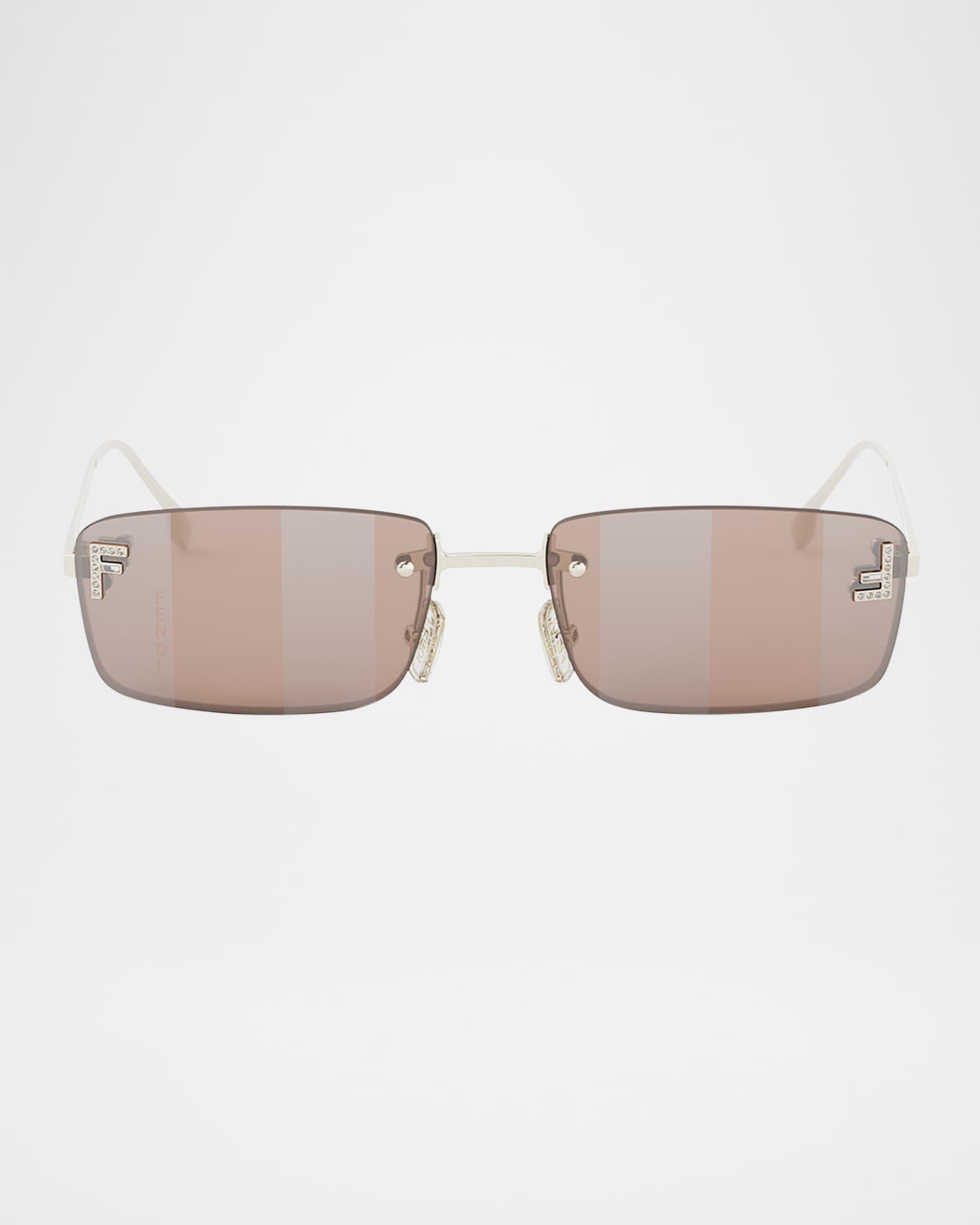 Fendi First Crystalized Logo Sunglasses Product Image