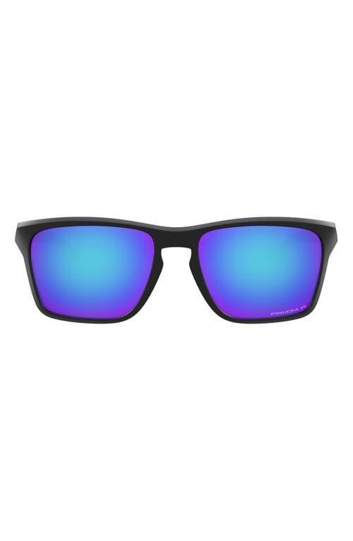 Oakley Mens OO9417 Holbrook XL 59mm Polarized Square Sunglasses - Matte Black/Prizm Sapphire Irdium Product Image