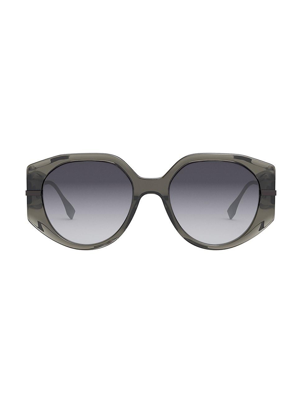 Womens Fendigraphy 54MM Round Sunglasses Product Image