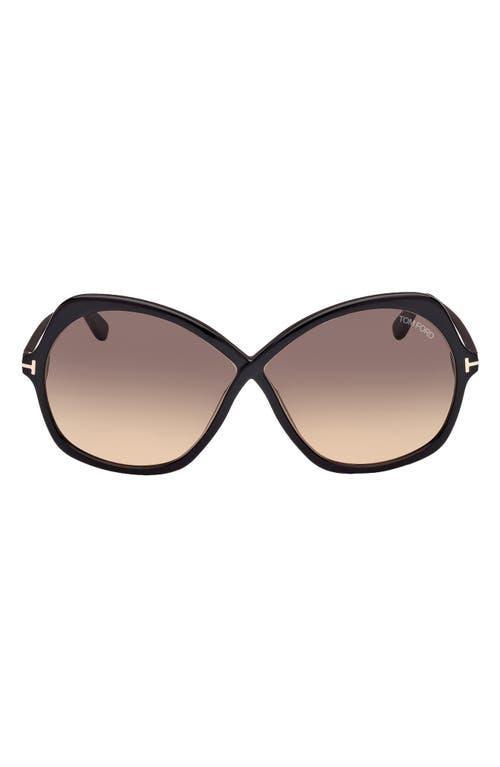 Tom Ford Rosemin Butterfly Sunglasses, 64mm Product Image