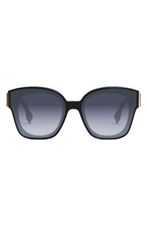 Oversized F Logo Acetate Cat-Eye Sunglasses Product Image