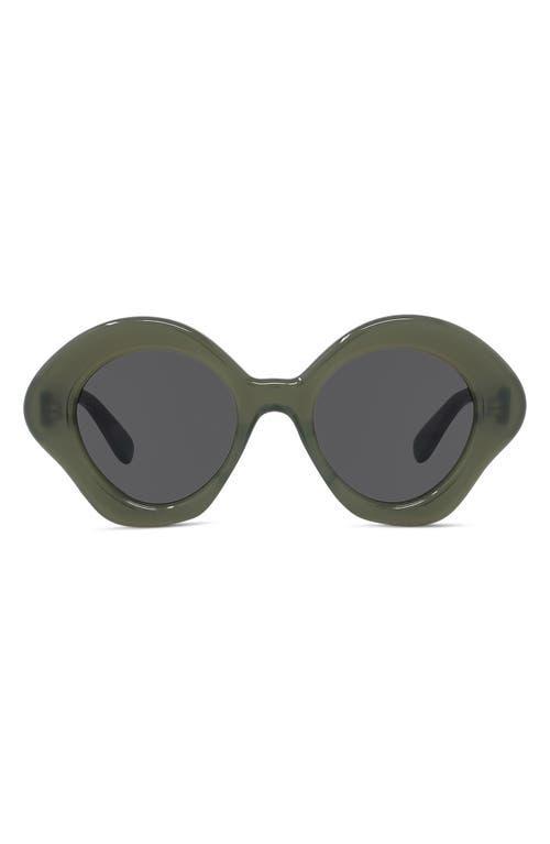 Womens Curvy 49MM Geometric Sunglasses Product Image