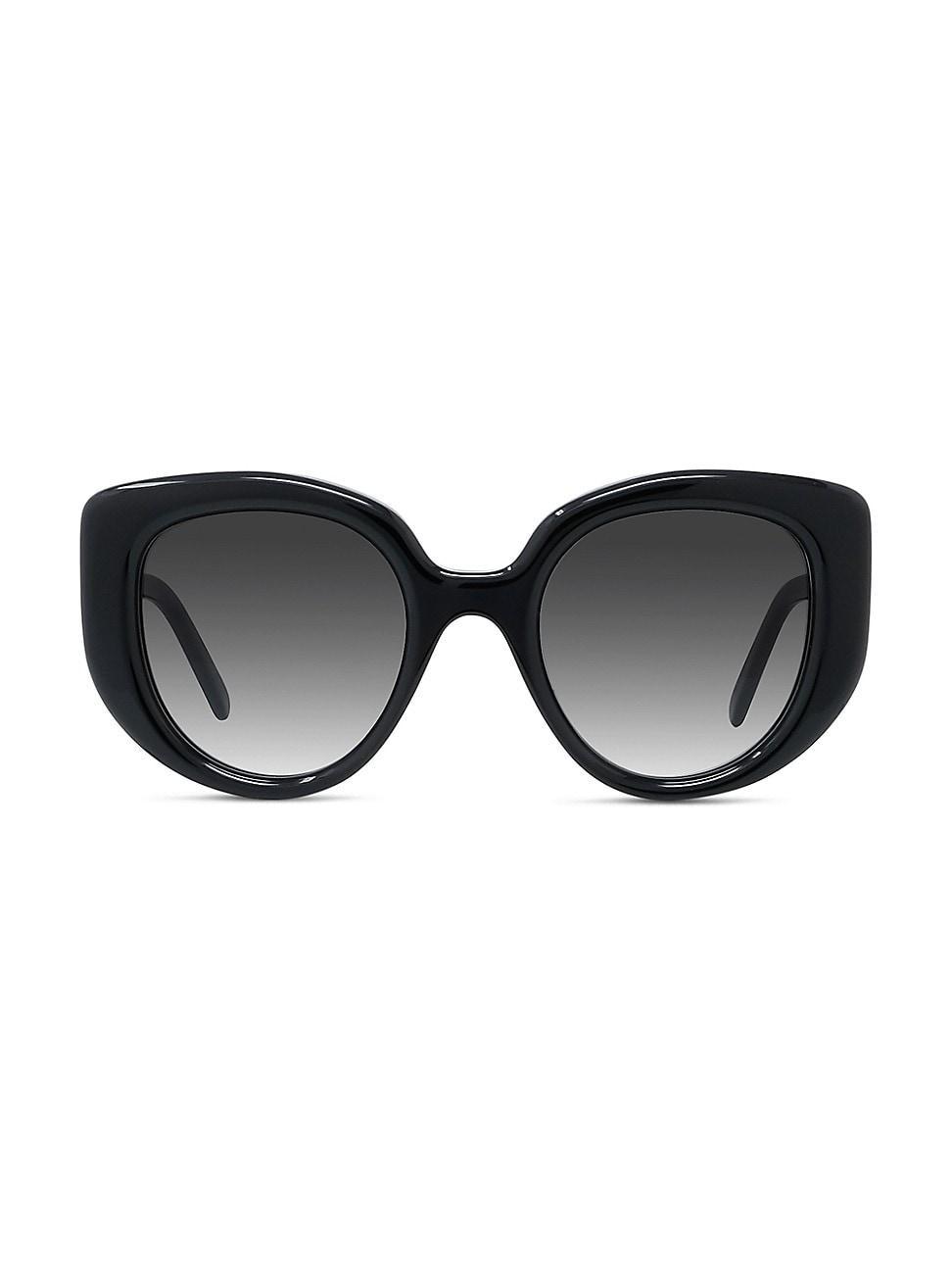 Womens Curvy 49MM Butterfly Sunglasses Product Image