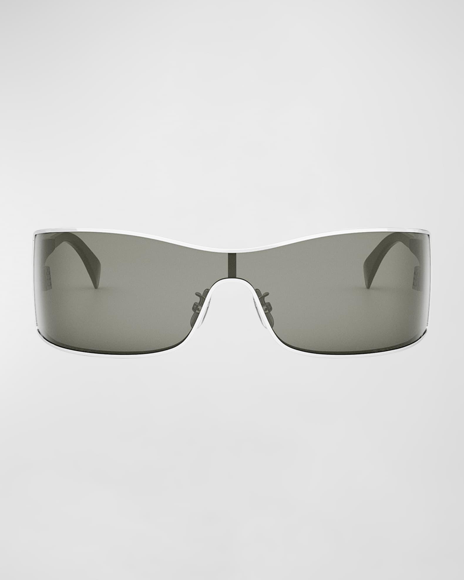 Maxi Triomphe Metal Rectangular Shield Sunglasses  Product Image