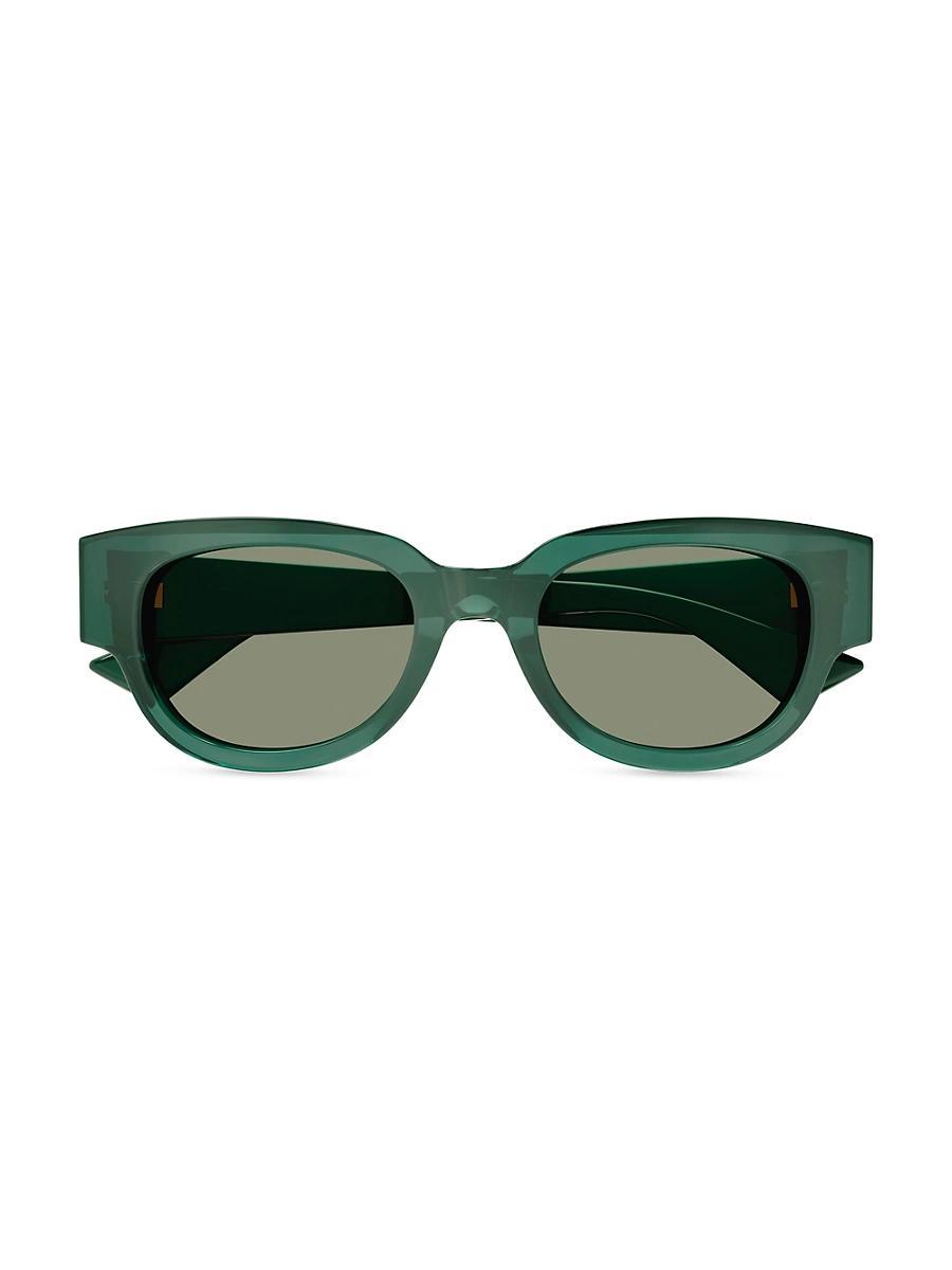 Womens Nude Triangle 52MM Cat-Eye Sunglasses Product Image