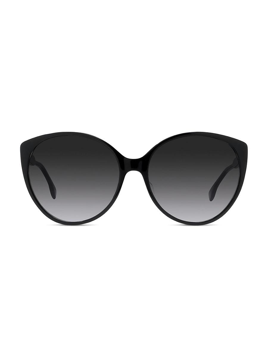 Womens Fendi Fine 59MM Round Sunglasses Product Image