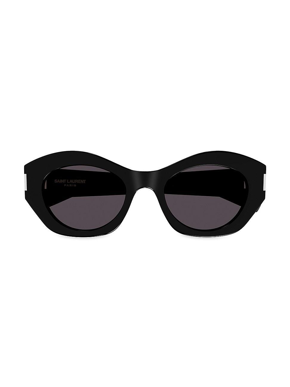 Womens Bold Geometrique Cat-Eye Sunglasses Product Image