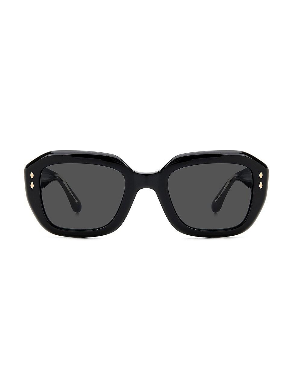 Womens Triomphe 55MM Rectangular Sunglasses Product Image