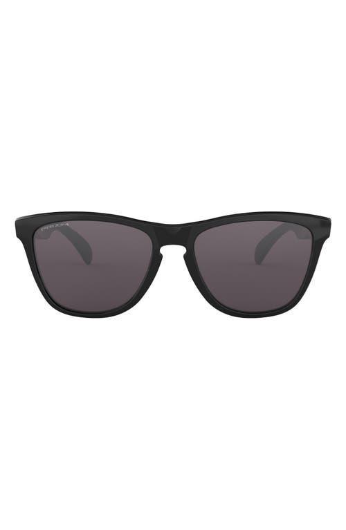 Oakley Unisex OO9013 Frogskins 55mm Square Sunglasses - Polished Clear/Prizm Violet Product Image